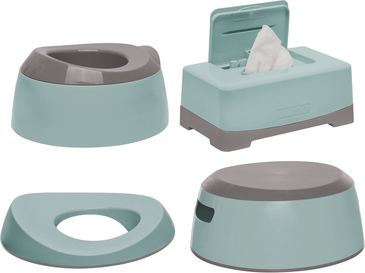 LUMA Toilet Training Set – Ice Blue