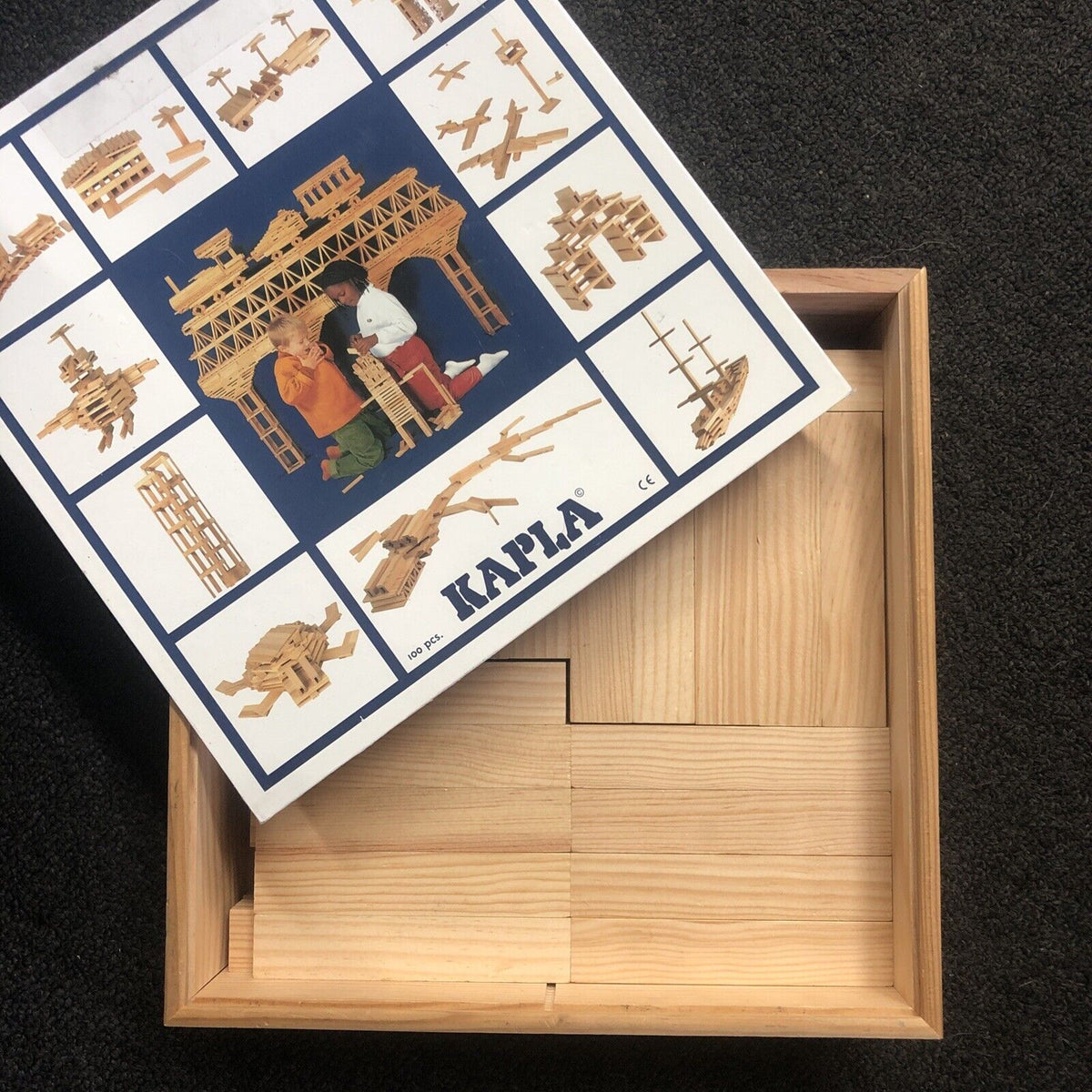 Kapla Wooden Blocks Box of 100