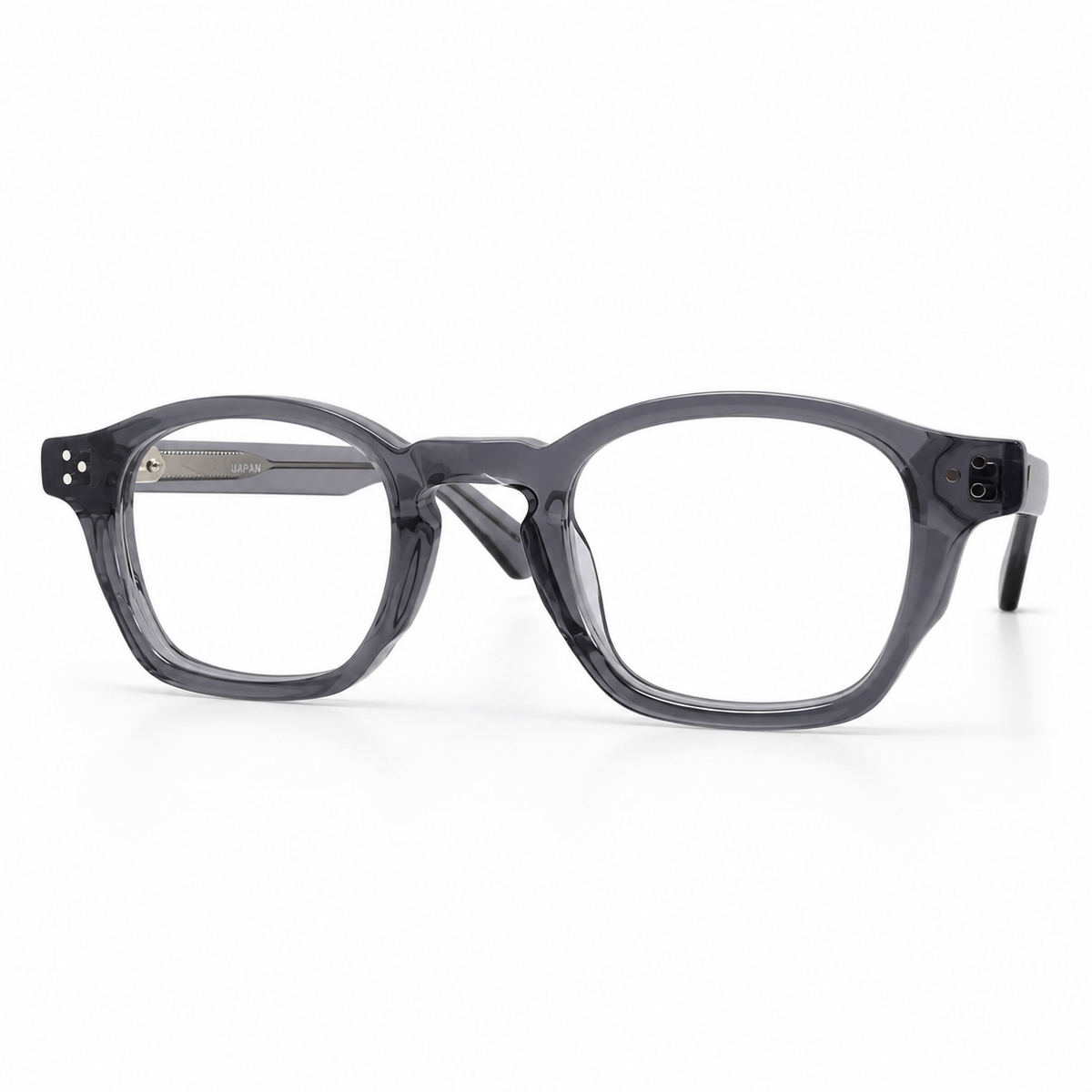 Gray eyeglasses unisex