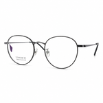 Eyeglasses with metallic frame 