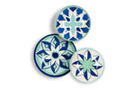 DAKAR SEA 12 Pcs Dinner Set - Vibrant African Patterns
