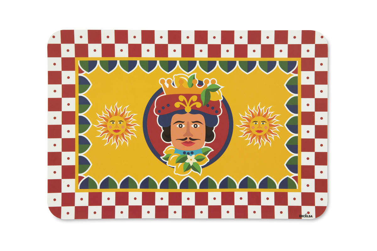 Sicilian Rhapsody Assorted Plastic Placemats