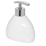 Silk Colors Concrete Soap Dispenser – 300ml Stoneware, Chrome Pump