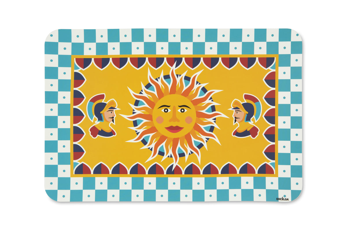 Sicilian Rhapsody Assorted Plastic Placemats