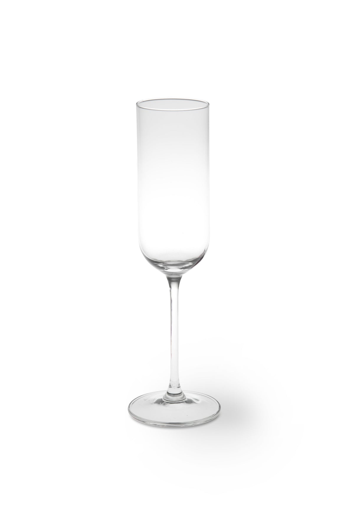 Nordic Colorless Flute Glass Cup, 21 cl Capacity