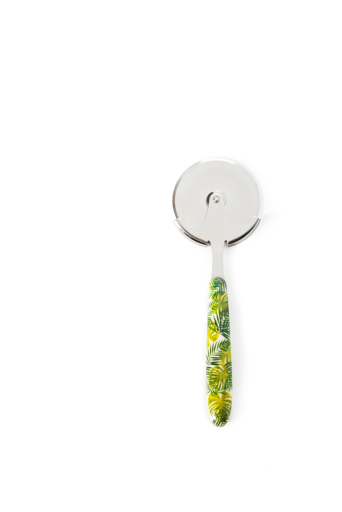 Foliage Wheel Pizza Cutter - Sharp Stainless Steel Blade