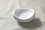 Oval Porcelain Plate Calcaire Ceramic Textured Serving Plate 20x18cm