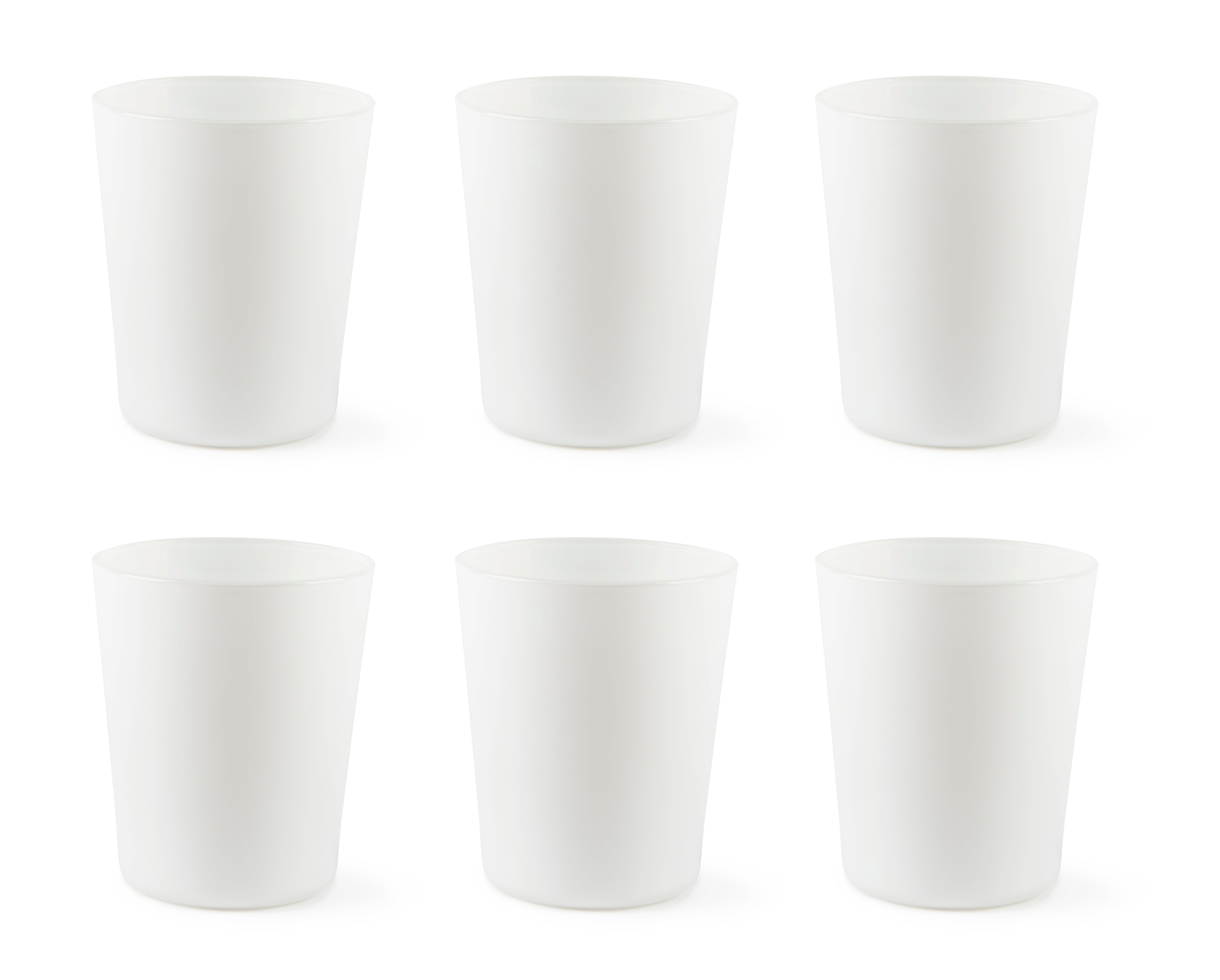 "PORTOFINO" Set of 6 Blown Glasses - Ergonomic Grip, 300ml