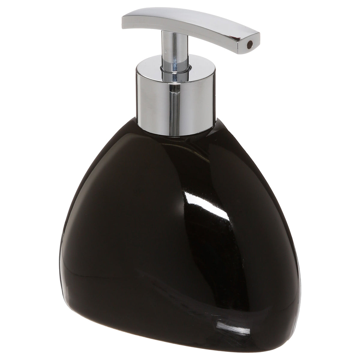 Silk Colors Concrete Soap Dispenser – 300ml Stoneware, Chrome Pump