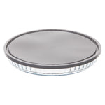 Keep Eat Glass Pie Dish with Lid – Borosilicate Oven & Microwave Safe