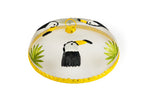 Tropical Round Food Cover - Stainless Steel, 30 cm Diameter