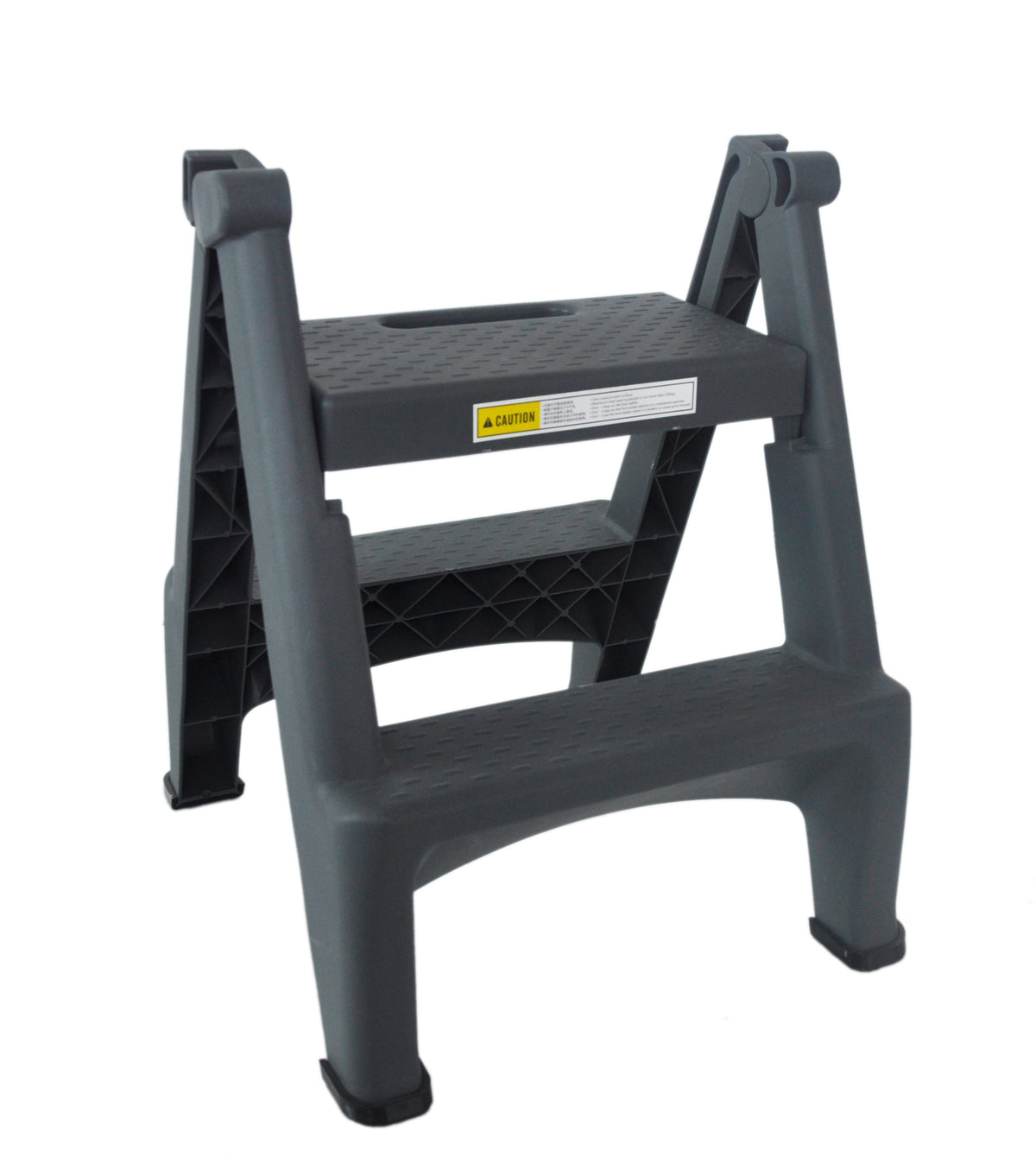 Two-Step Folding Ladder with Non-Slip Pedals