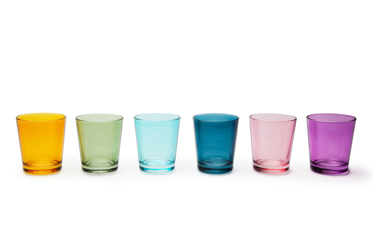 PORTOFINO Pack of 6 Pcs Vintage Glasses