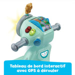 VTech 3 in 1 Interactif Scooter Blue Ride-On