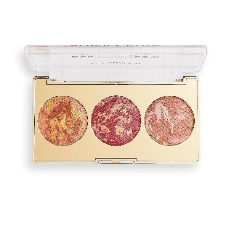 Revolution Pro Blush & Glow Palette-Cranberry Glow