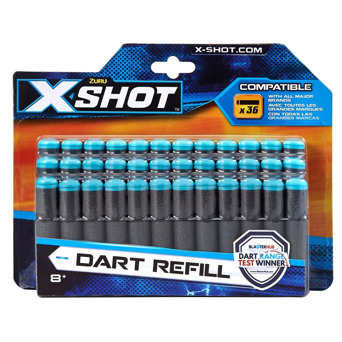 X Shot Excel 36 Pack Darts Refill - 3618