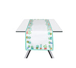 Cactus Runner 45x140 cm - 100% Cotton Stylish Home Decor