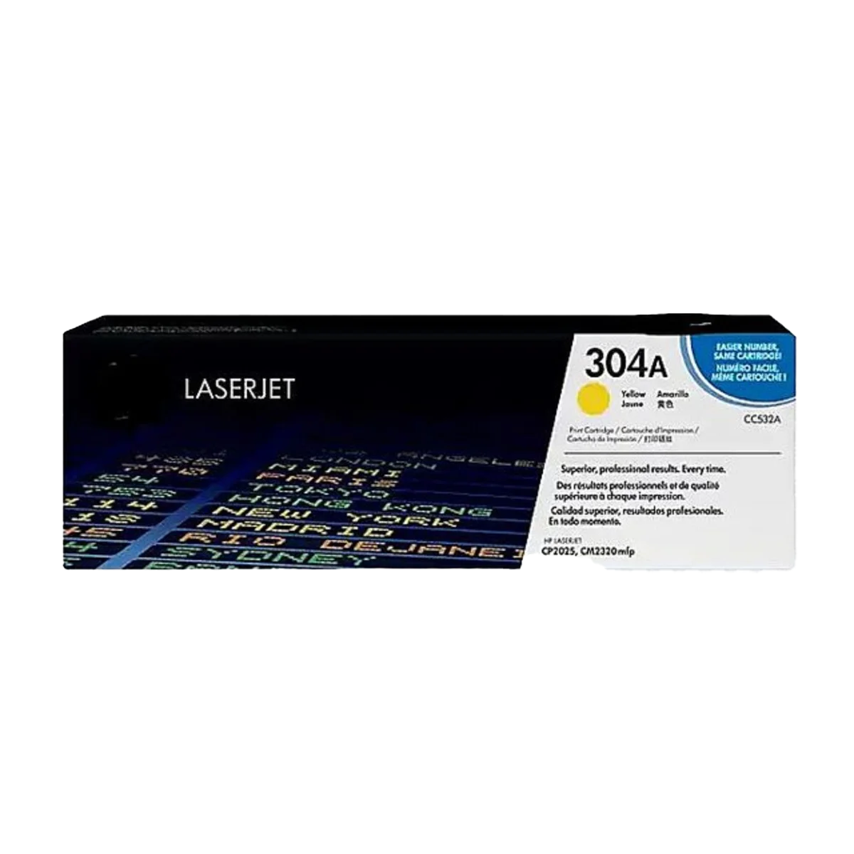 HP 304A (CC532A) Yellow Toner - for Color LaserJet CP2025; CM2320