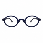 Navy blue eyeglasses