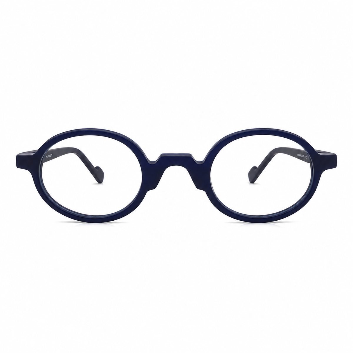 Navy blue eyeglasses