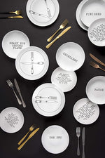 Galateo Dinner Set - 18-Piece Vintage Style Tableware