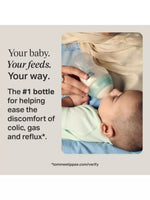 Advanced Anti-Colic Starter Feeding Bottle Kit – Clear