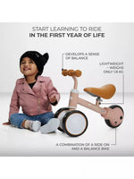 Kinderkraft: CUTIE Mini Balance Bike - Pink