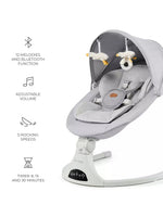 Tulsy: 2-in-1 Electric Rocker & Bouncer - Grey