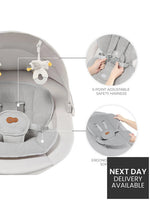 Tulsy: 2-in-1 Electric Rocker & Bouncer (Beige)