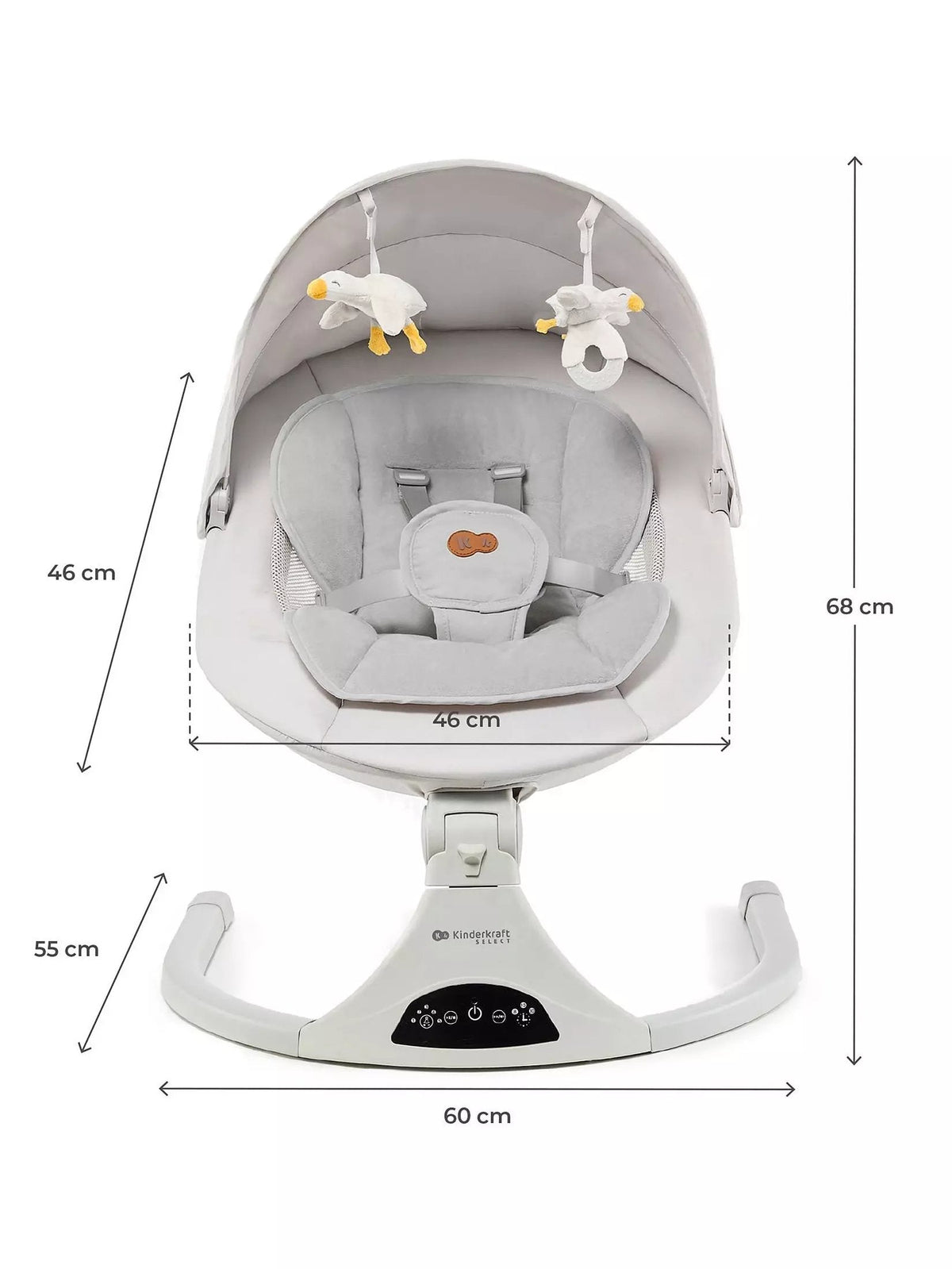 Tulsy: 2-in-1 Electric Rocker & Bouncer (Beige)