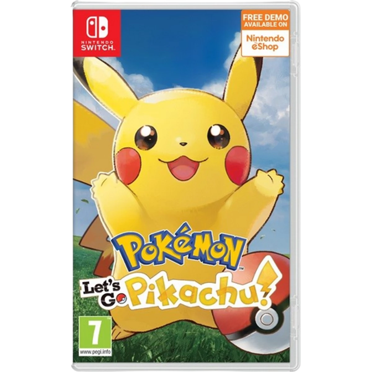 Nintendo Pokemon Let's Go Pikachu Game For Nintendo Switch - Pegi 7