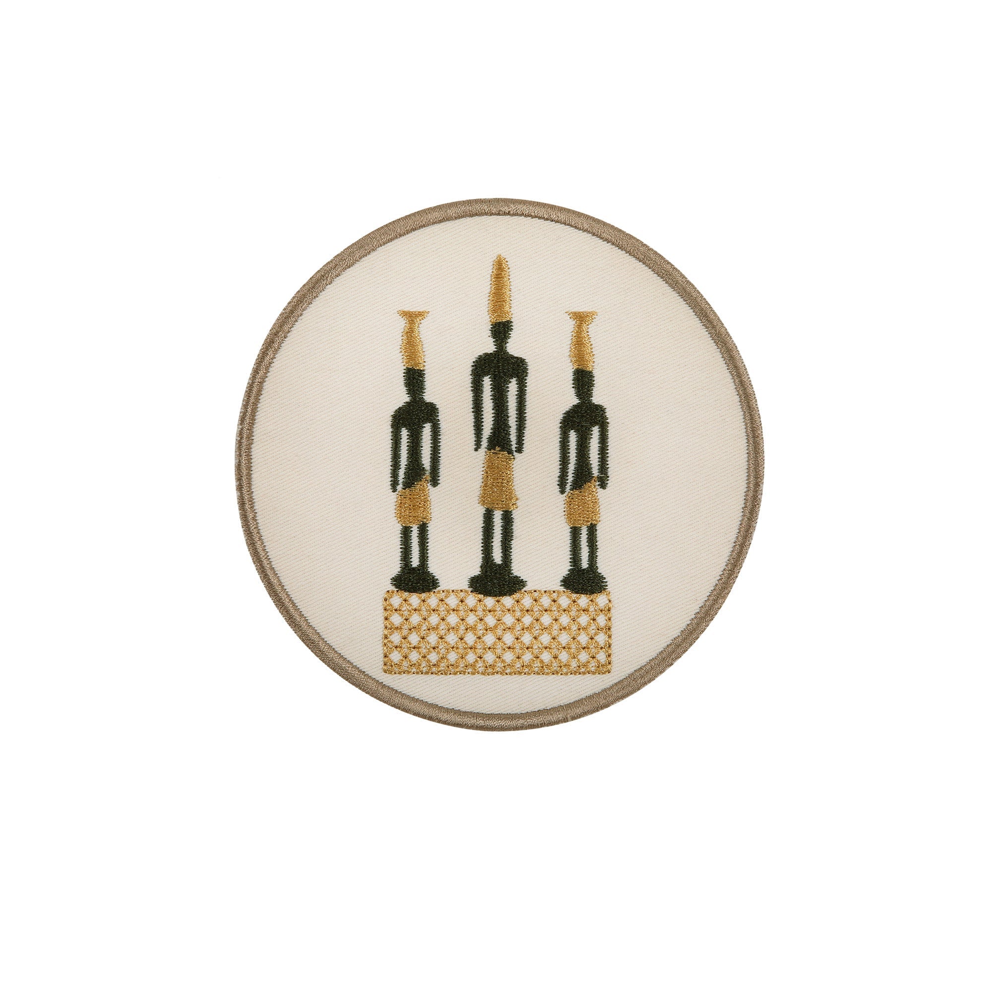 Green Phoenicians Coasters - Set of 6