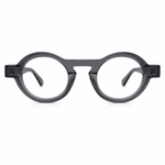 Round eyeglasses black