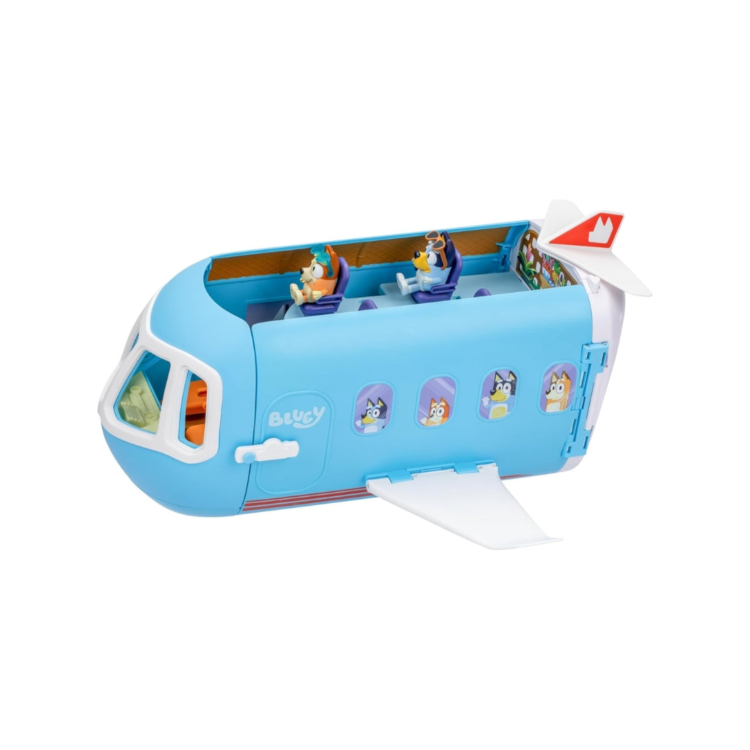 Moose Toys Bluey's 3-in-1 Transforming Airplane Playset