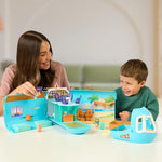 Moose Toys Bluey's 3-in-1 Transforming Airplane Playset