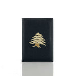 Black Cedar Passport Holder