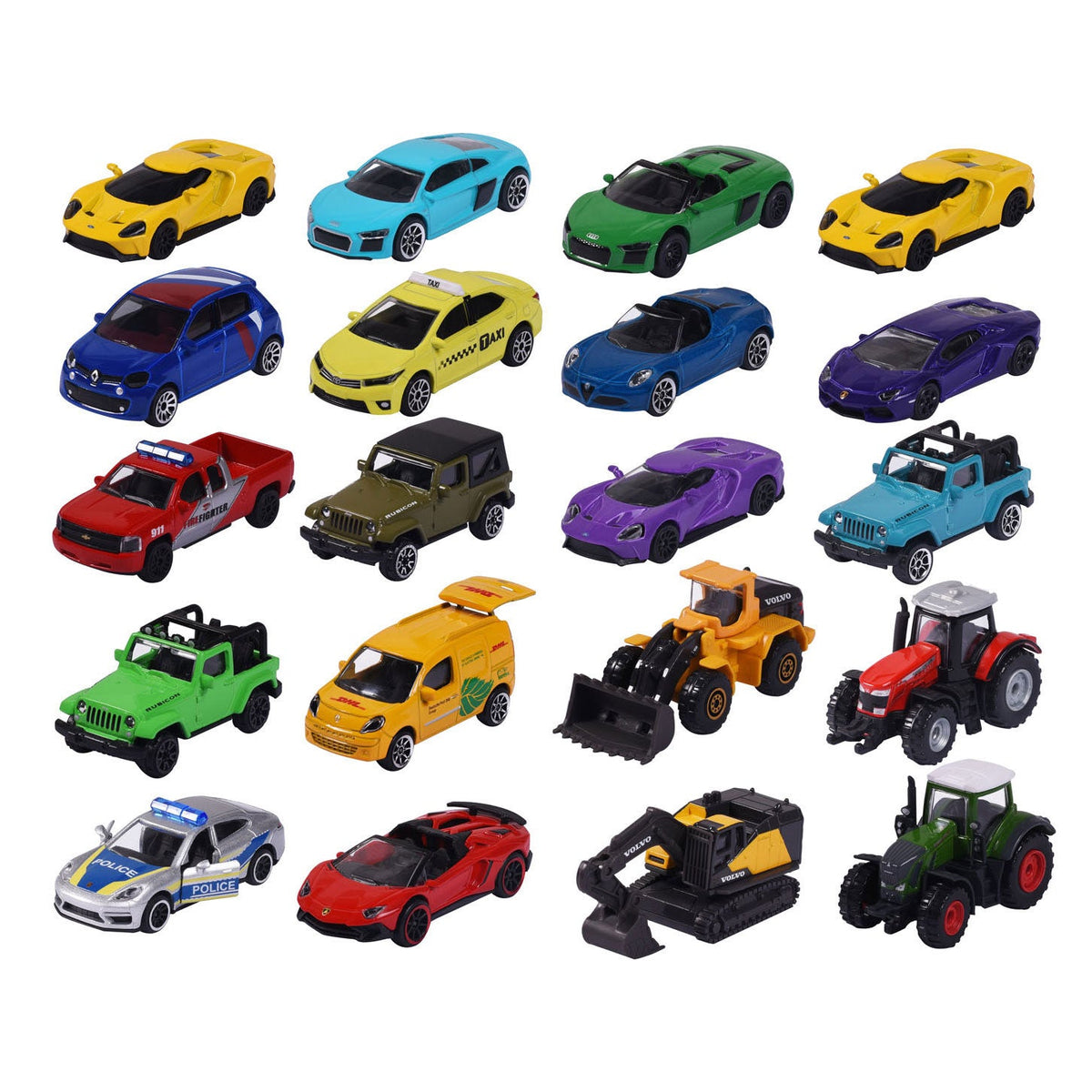 Majorette Street Cars - 5 pcs