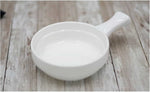 Porcelain Dish with Handle