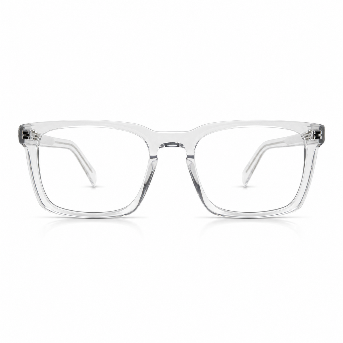 Clear eyeglasses 