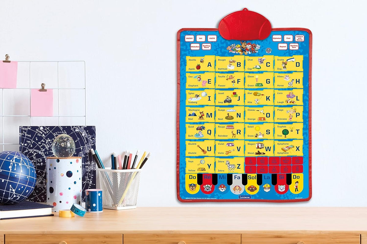 PAW Patrol Bilingual Talking Educational Poster