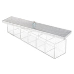 Aluminium Tea Box - 6 compartments