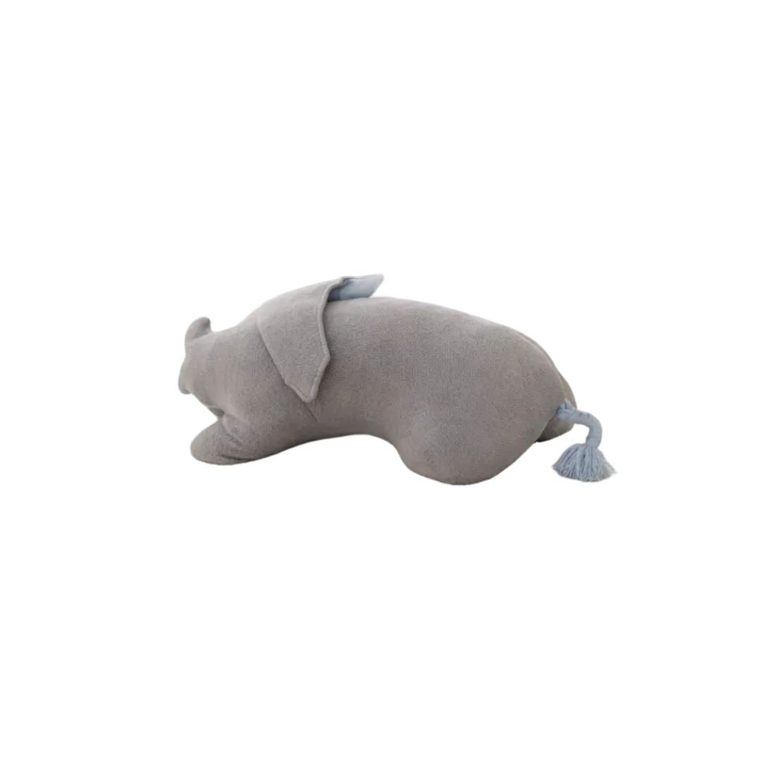 Tail Pillow Gray and Blue