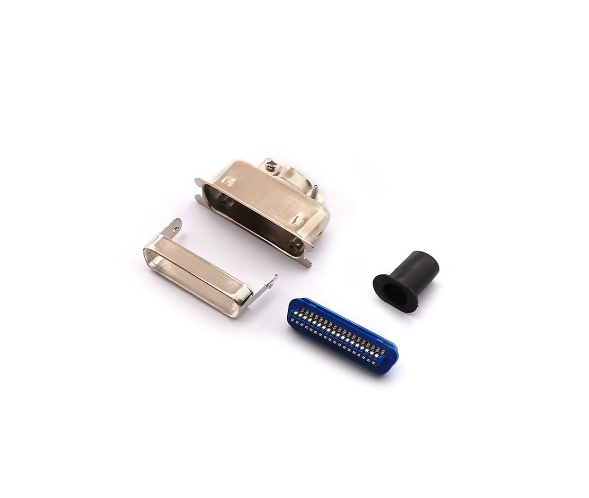 Connector | Centronix 36-Pin Male | Cable Mount | Shell Metal