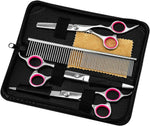 Pet Grooming Scissors Set + Comb (4 PCS)
