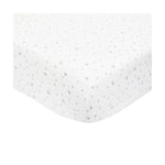 Three Kilos Seven: Set of 2 Fitted Sheets – Stars & Grey