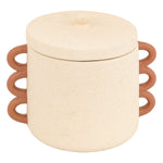 Wavy Bliss Ceramic Box with Decorative Sides