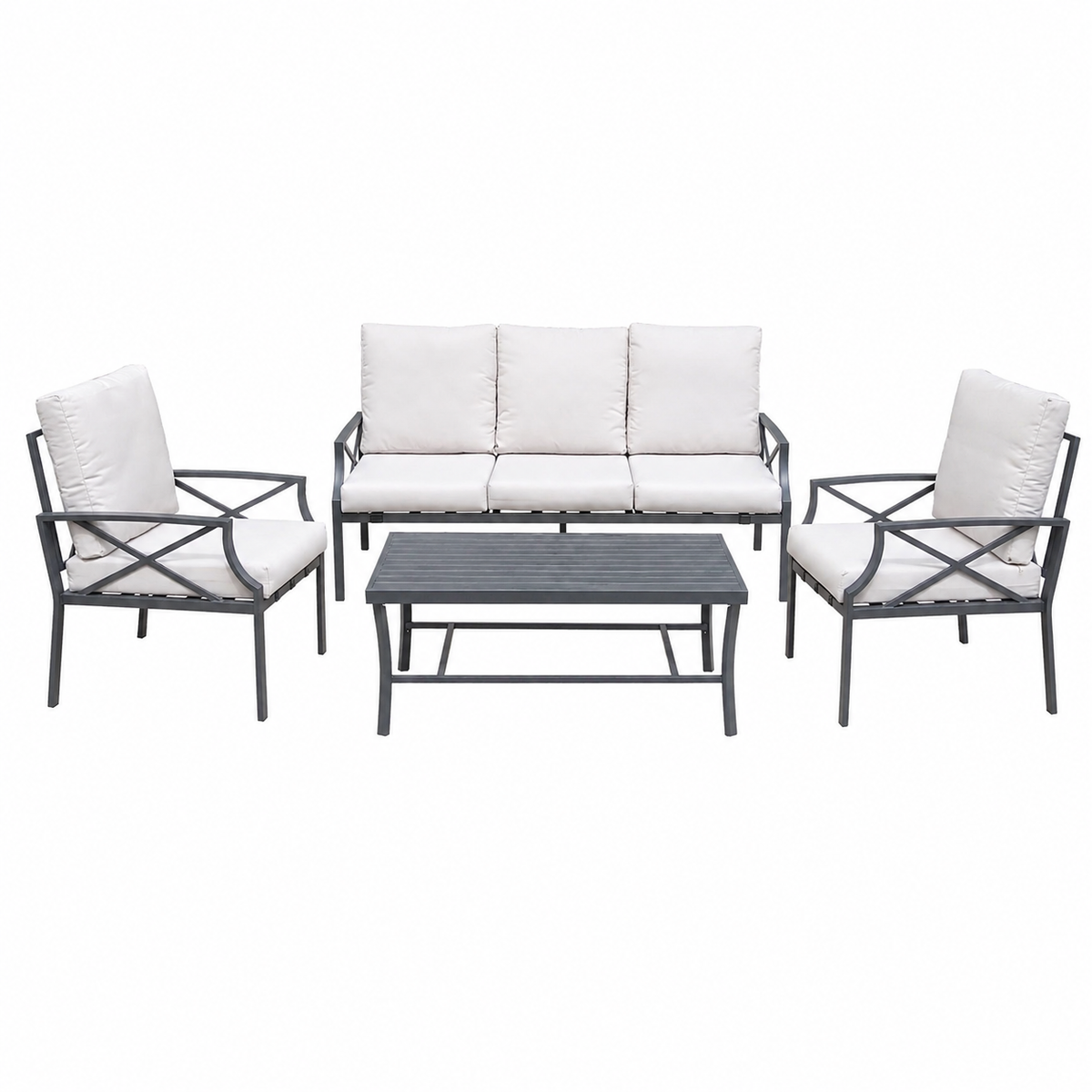 Premium Steel Lounge Set