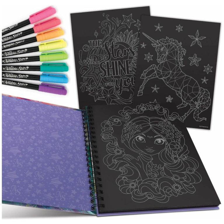 Coloring Book Black Pages
