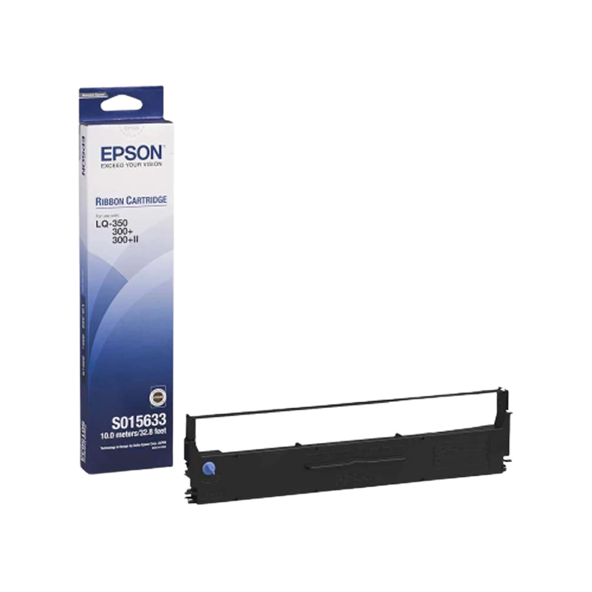 Epson (C13S015633) Genuine Black Ink Ribbon for LQ-300+ ; LQ-300+ll; LQ-350.