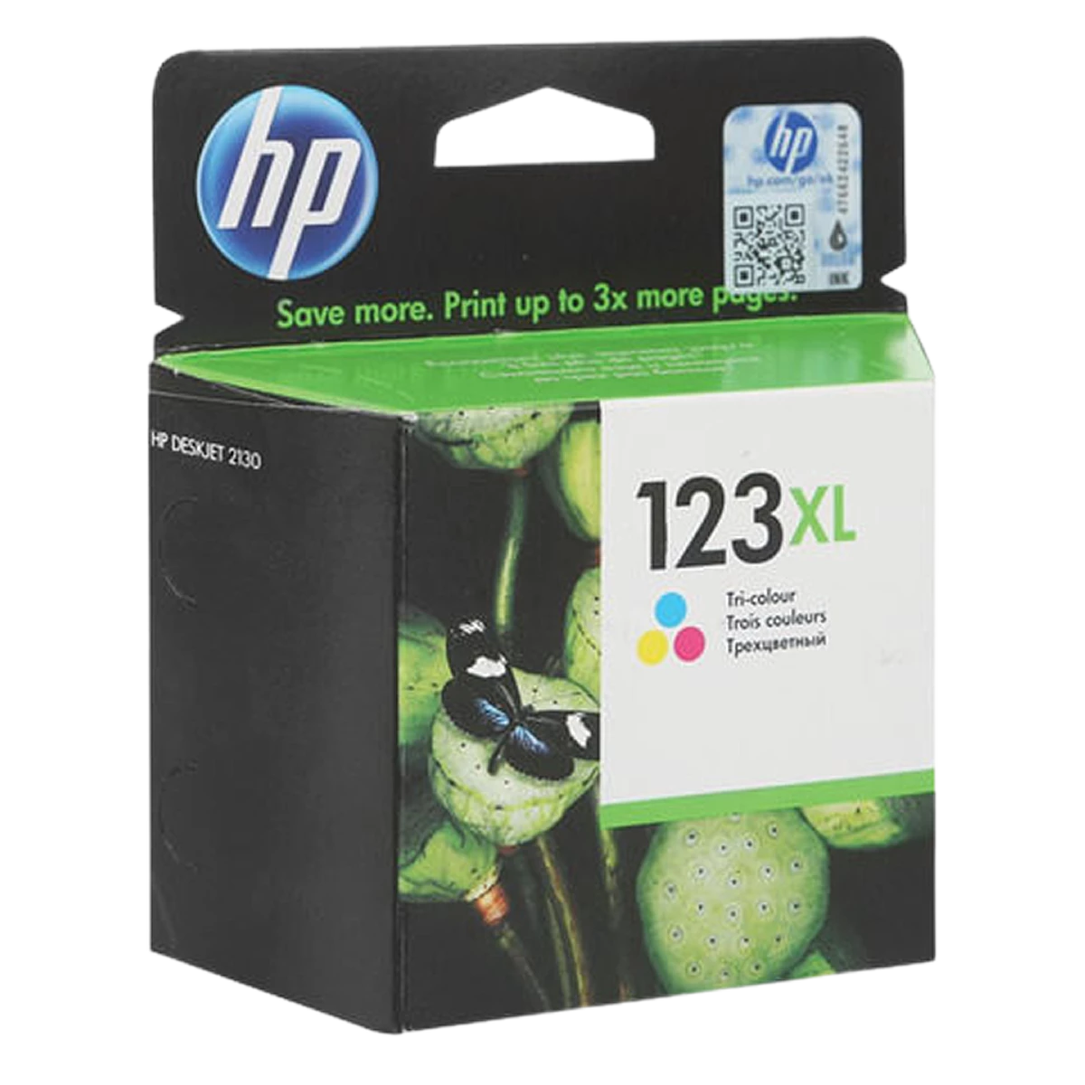 ValuePlus (F6V18AE) 123XL Color 21ml HP Compatible Ink Cartridge for Deskjet 2130; 2630; 3639